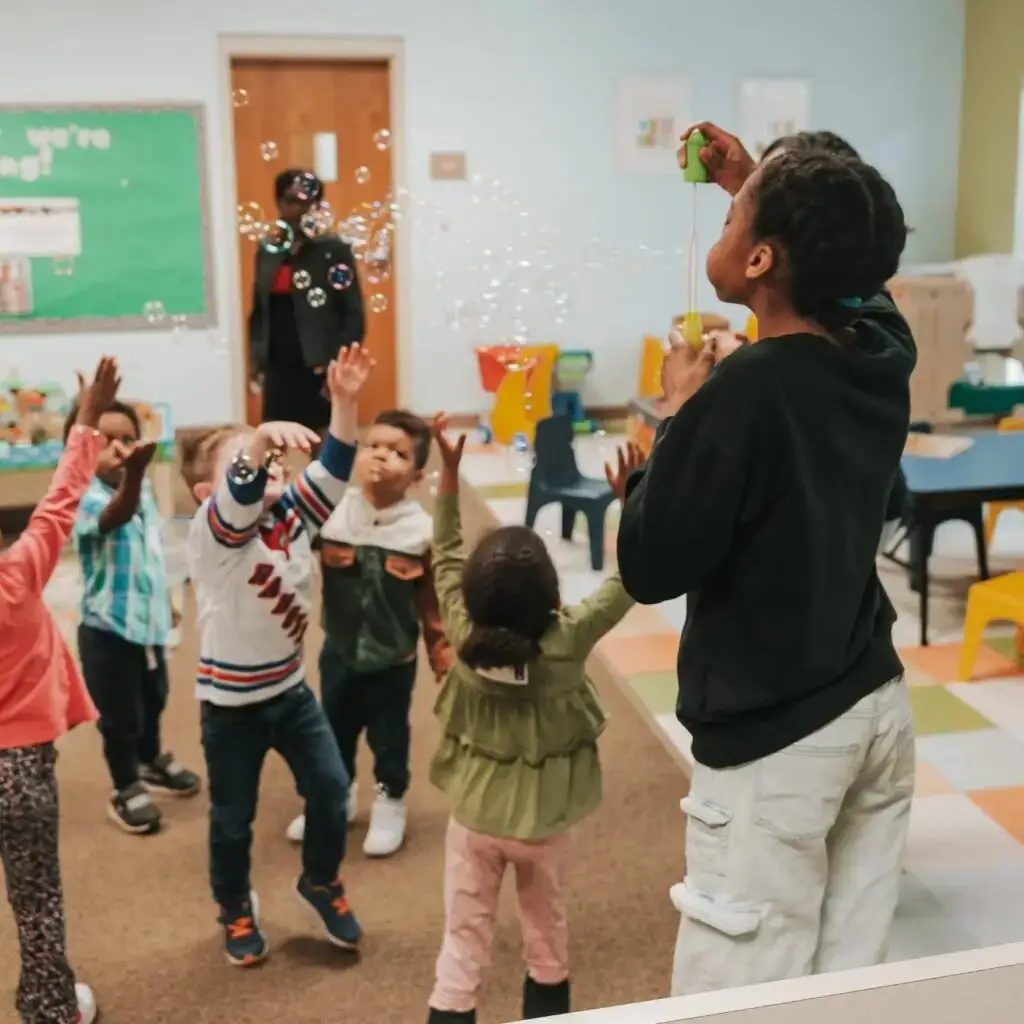 Central Church Ewing Township NJ Children-playing